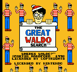Great Waldo Search screenshot 2 for NES